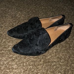 Calvin Klein pointy toe flats